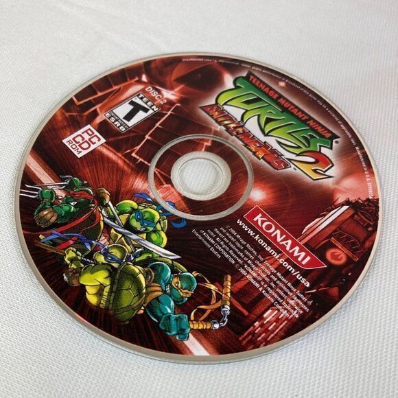 Teenage Mutant Ninja Turtles BattleNexus 2 PC Game 2004 Computer Disc Loose - Picture 5 of 8